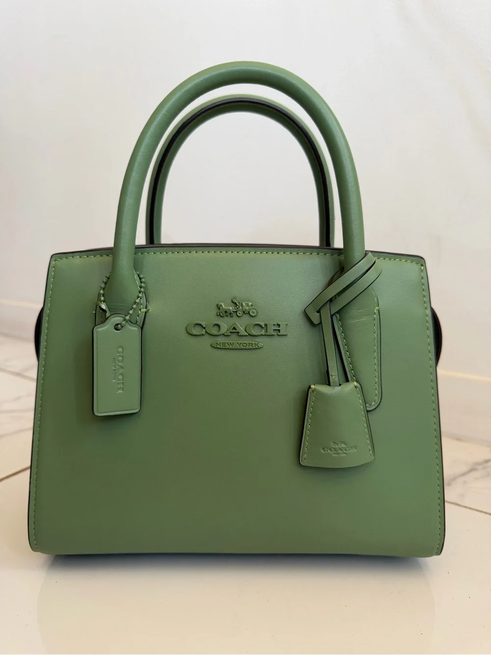 COACH Andrea Carryall Bag In Signature Jacquard/ Canvas